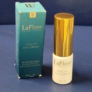 LaFlore Vitality Eye Cream Live Probiotic Skincare RARE Find